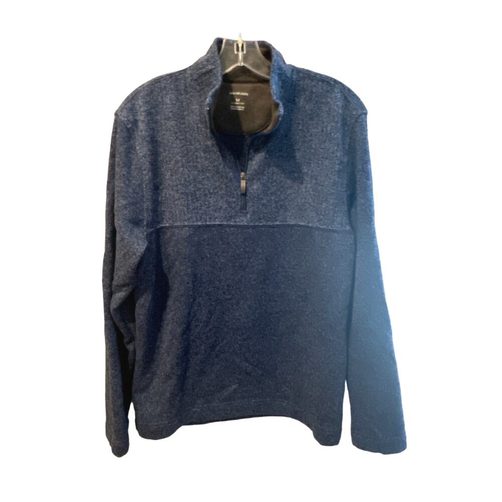 Men’s Van Heusen Quarter Zip Sweater. Size Medium